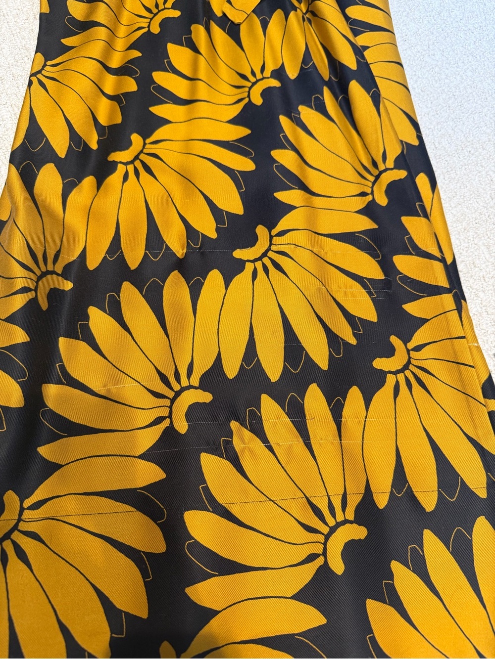 FARM Rio Strapless Black and Mustard Jumpsuit - Picture 10 of 10